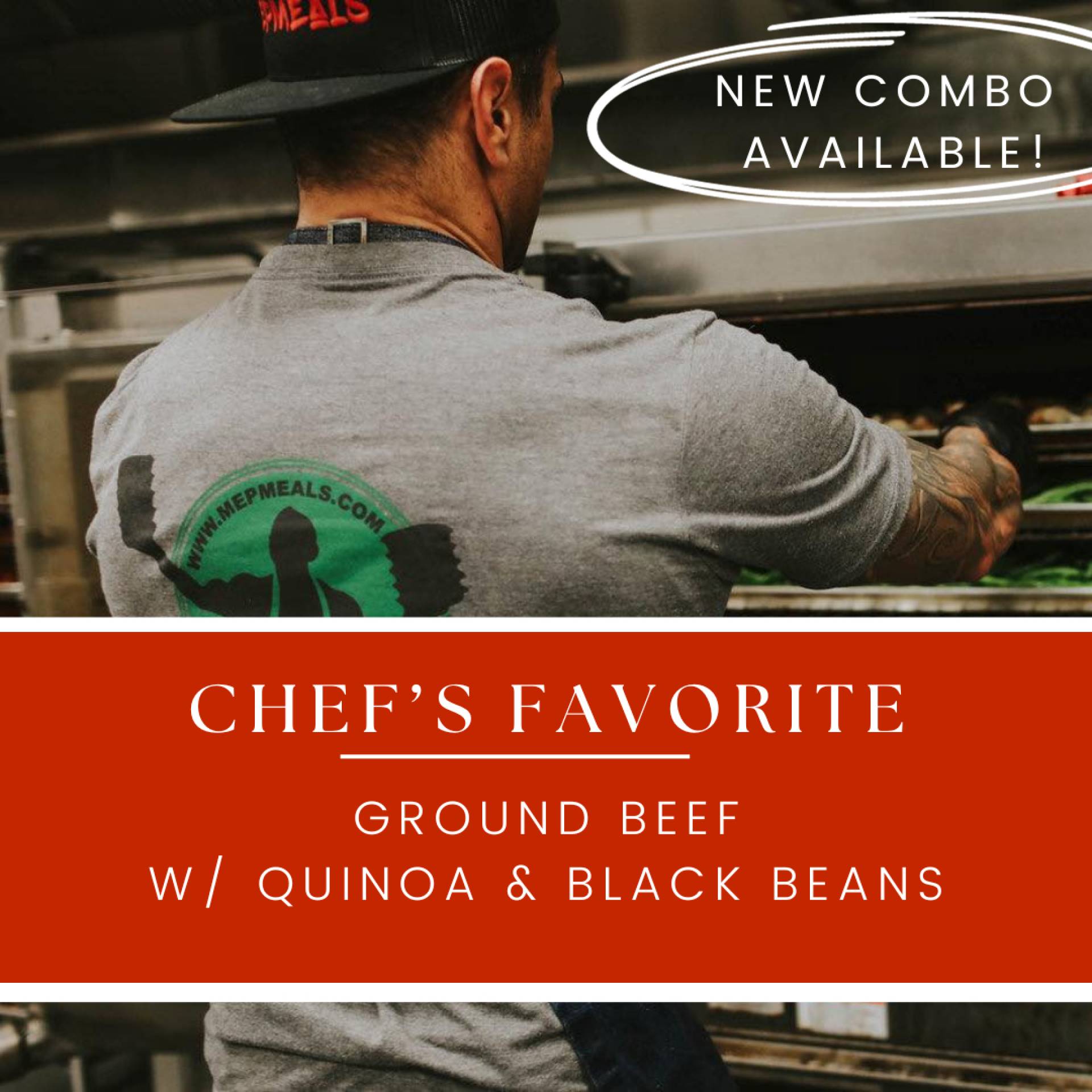 Chef's Fav | Ground Beef with Quinoa & Black Beans