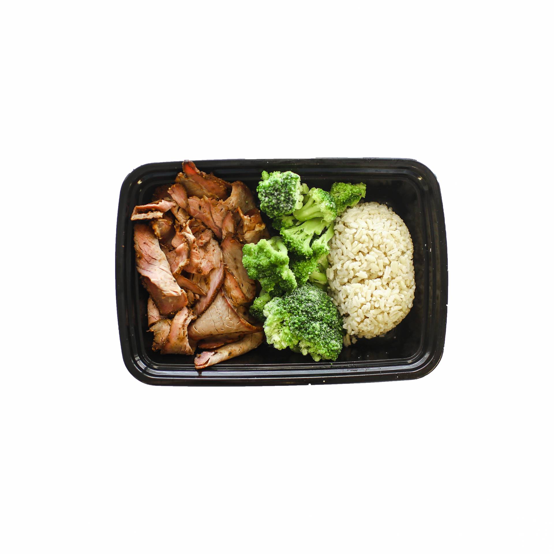 Smoked Tri-Tip with Brown Rice & Broccoli