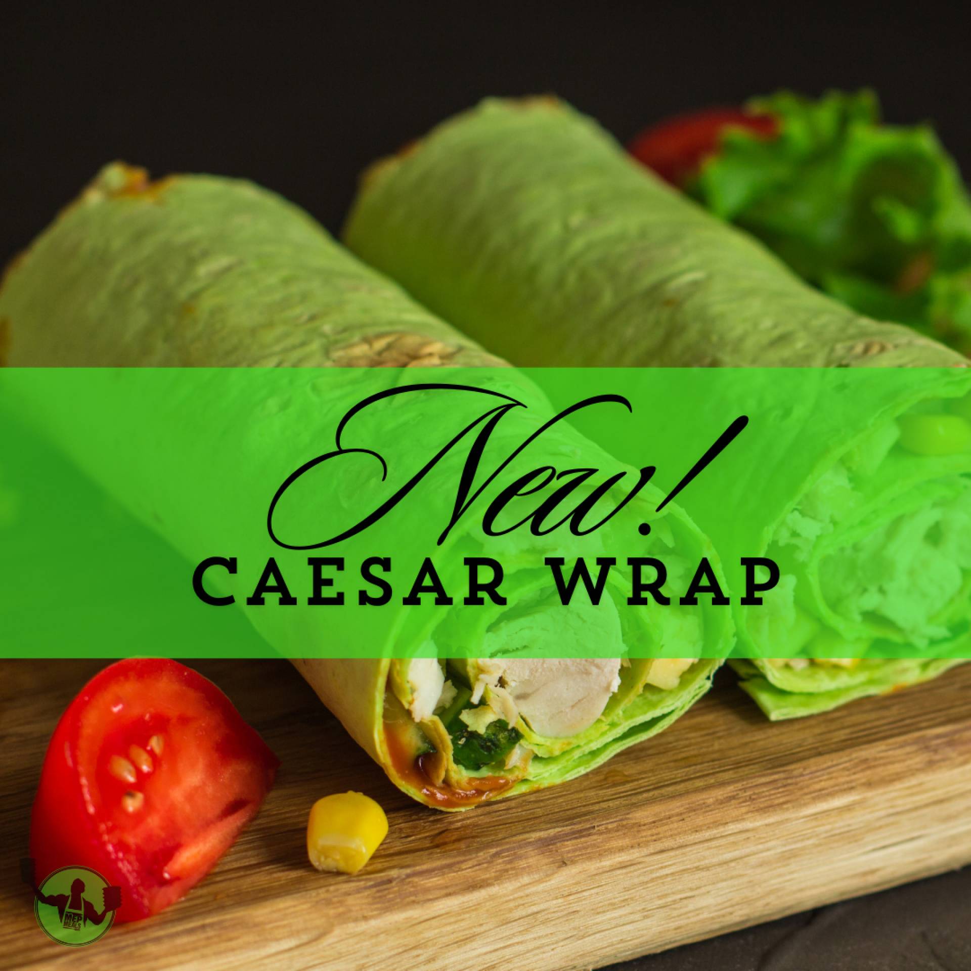 Caesar Chicken Wrap (ONE SIZE)