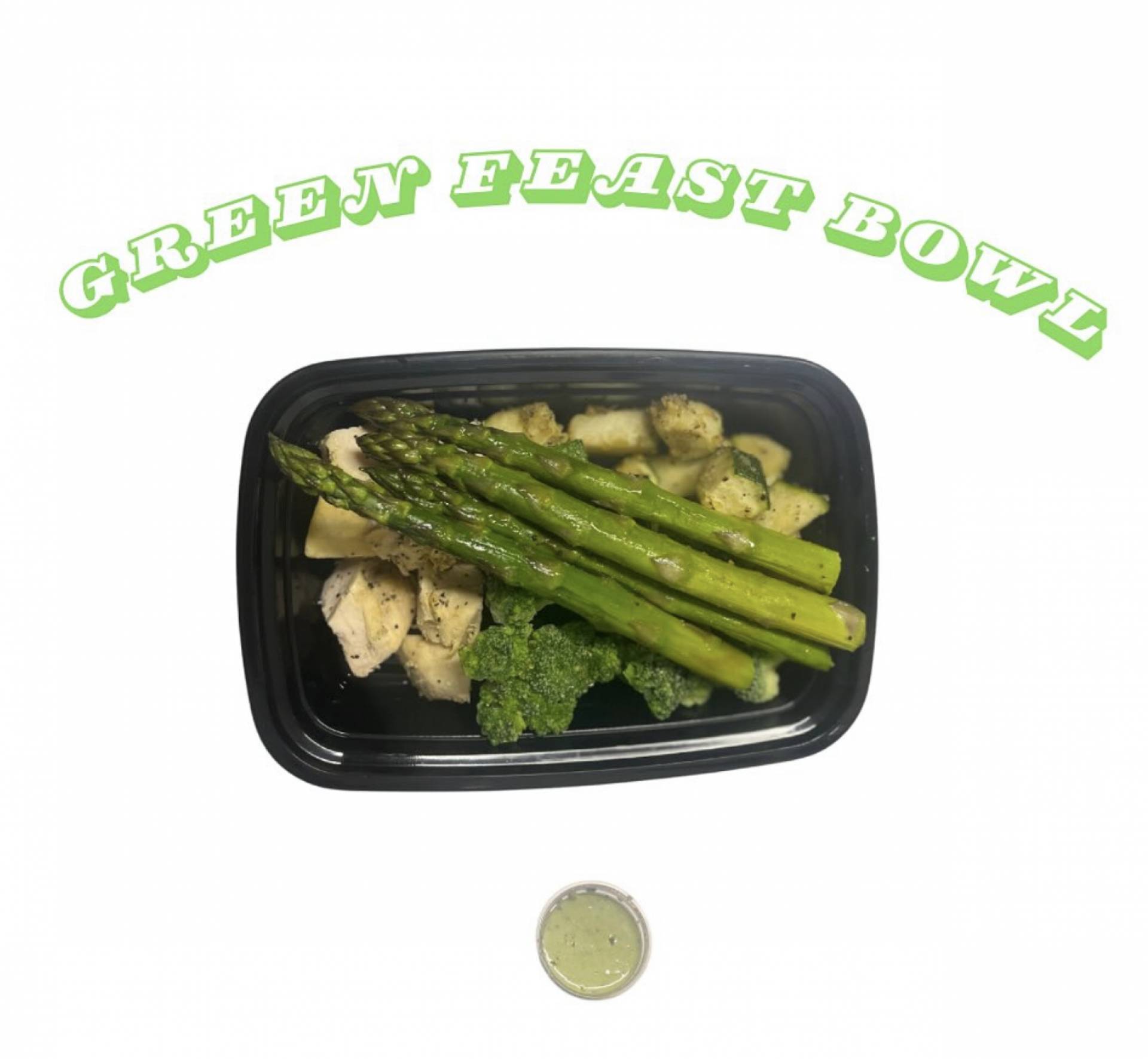 The Green Feast Bowl (Grilled Chicken)