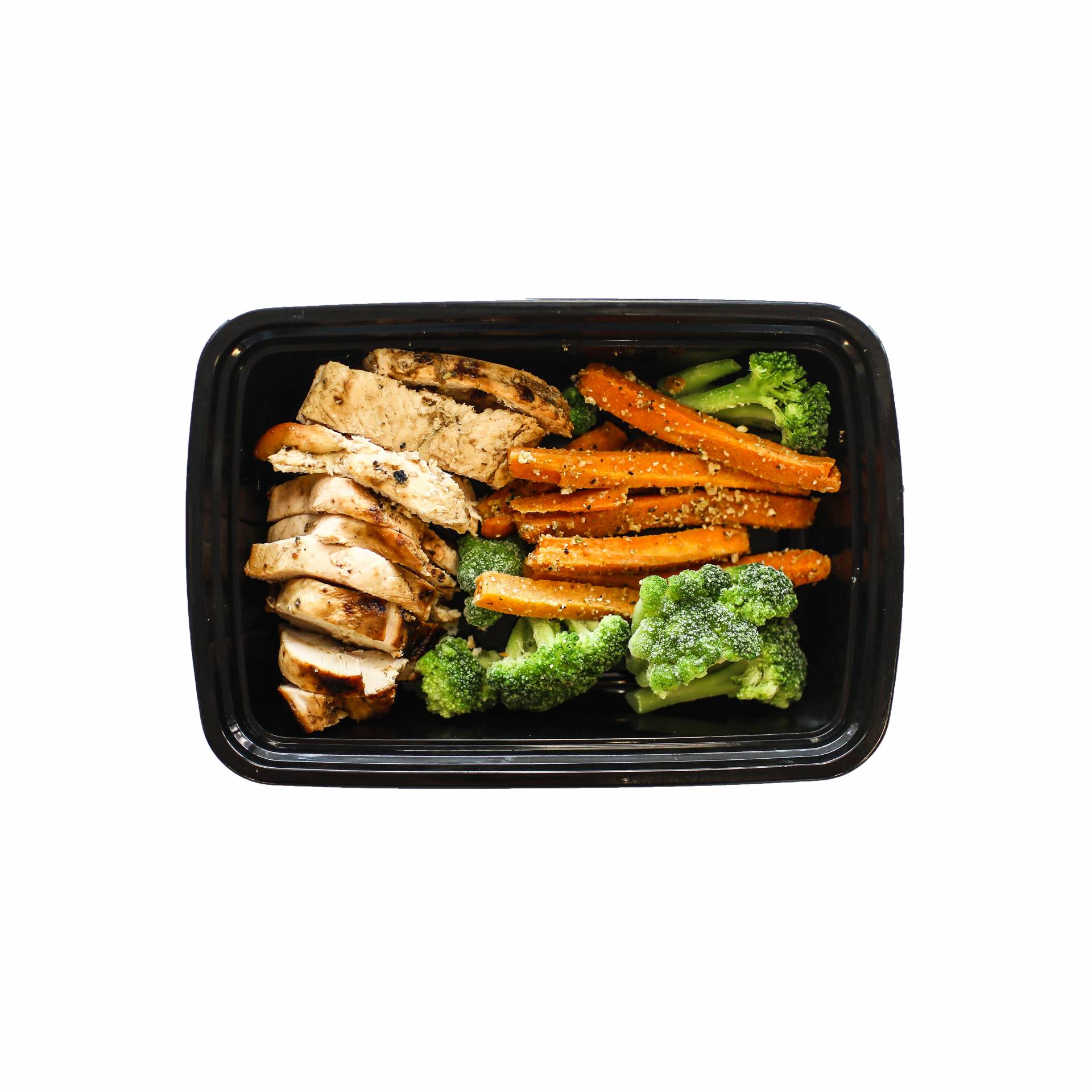 Grilled Chicken with Broccoli & Carrots