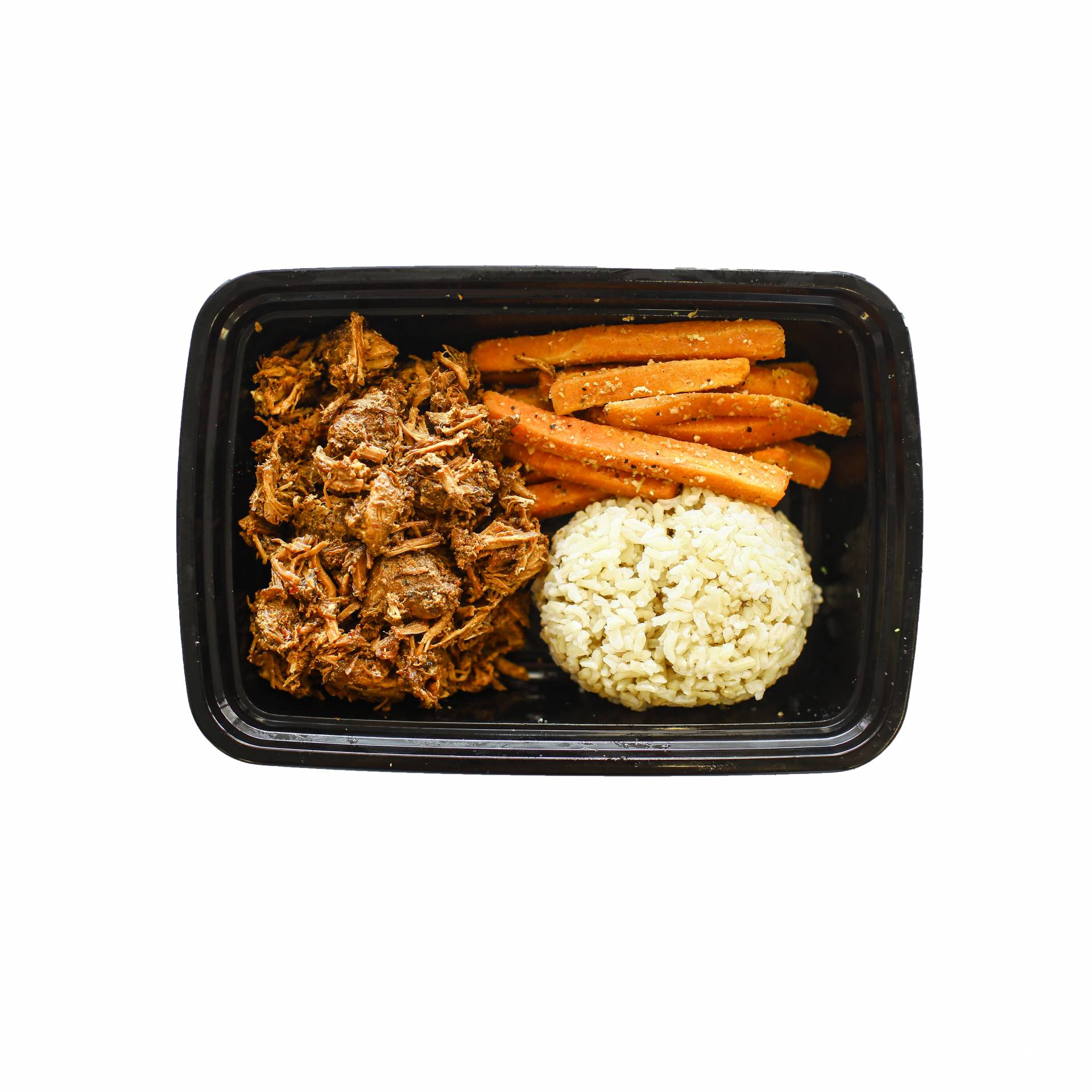 Slow-Cooked Pork with Brown Rice & Carrots
