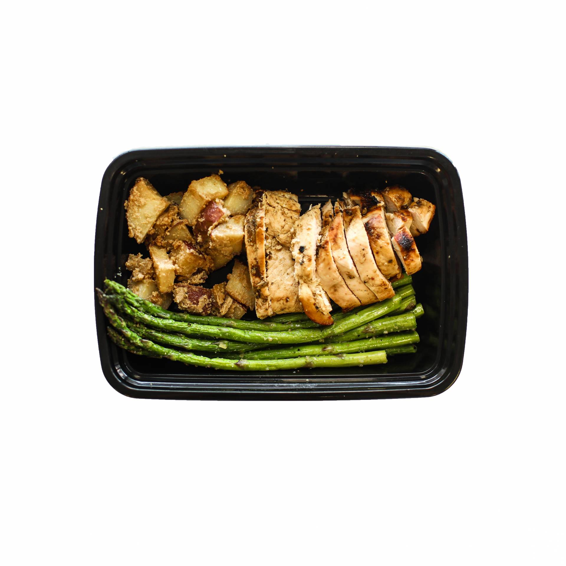 Grilled Chicken with Red Potatoes & Asparagus