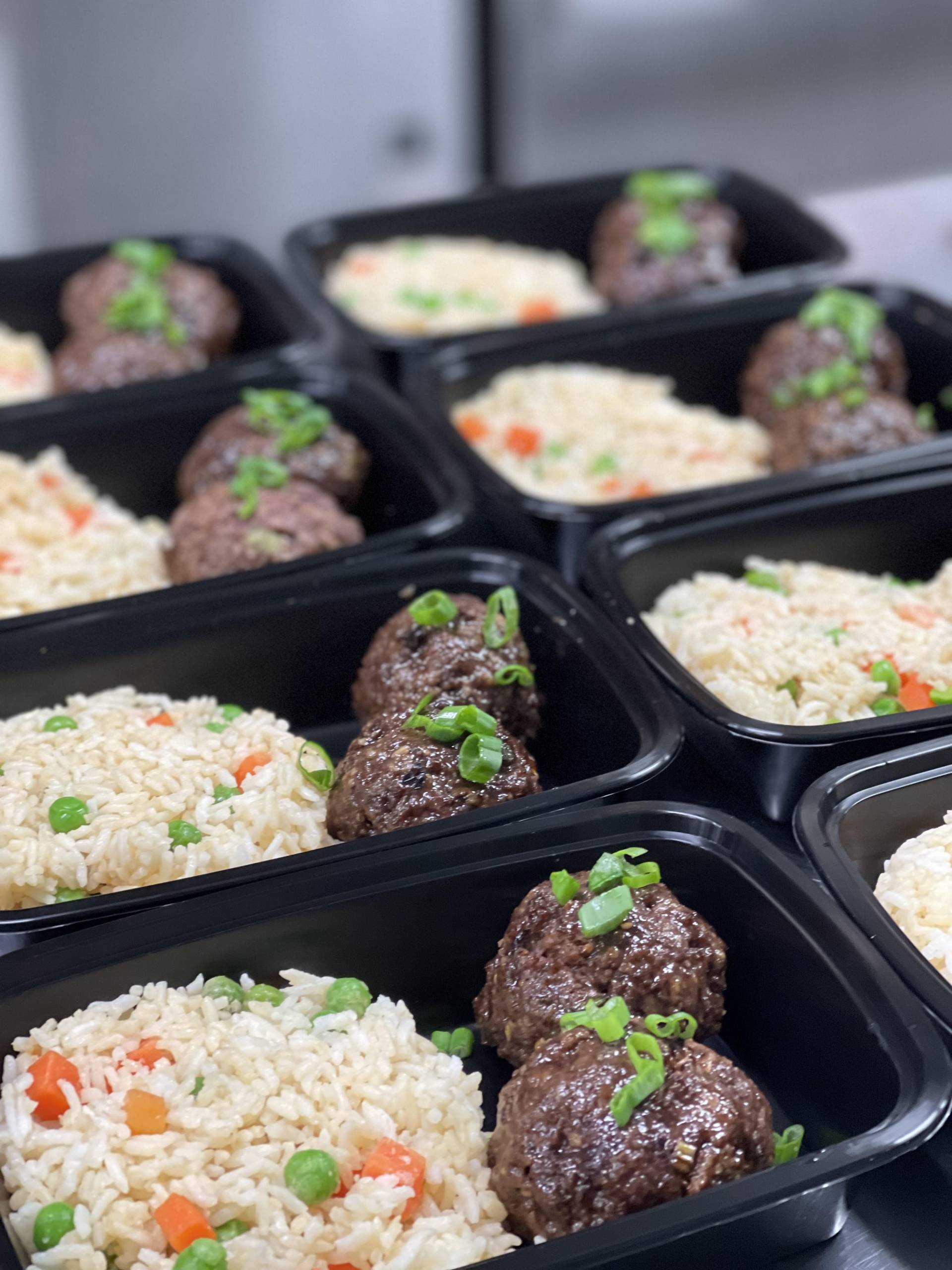 Korean Meatballs with Fried Rice (ONE SIZE)