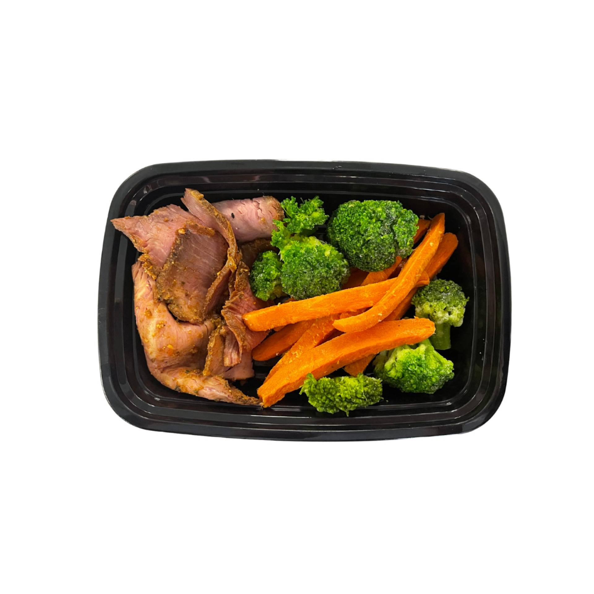 Smoked Tri-Tip with Broccoli & Carrots